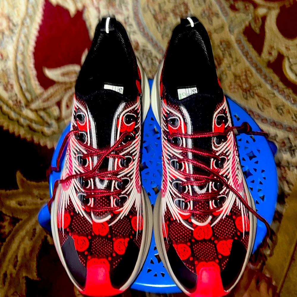 Red Gucci Track Shoes